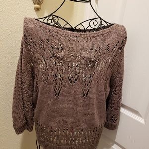 Bar III XS Mocha Colored Sweater
